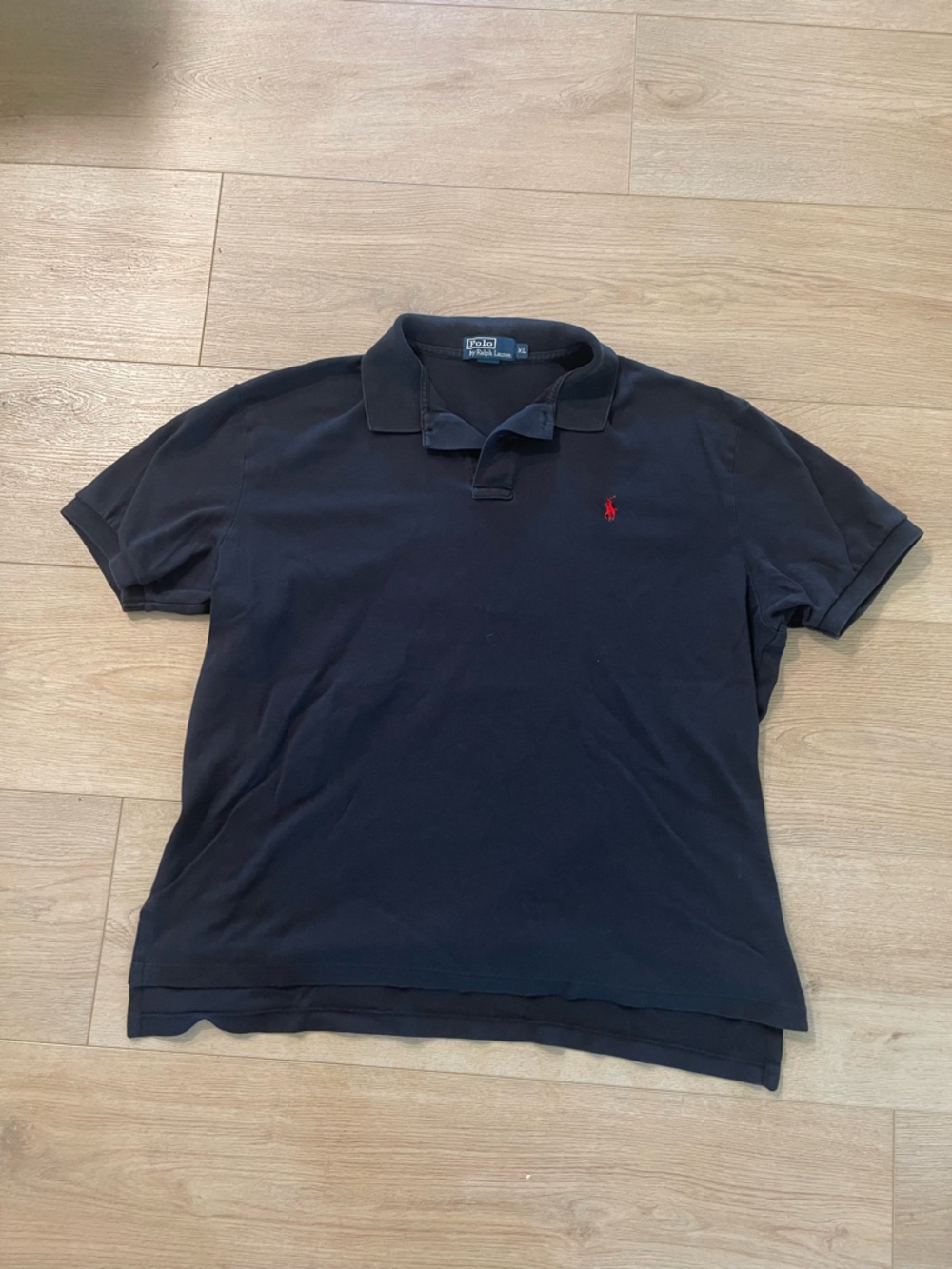 Ralph Lauren Men’s Black Polo with Red Logo